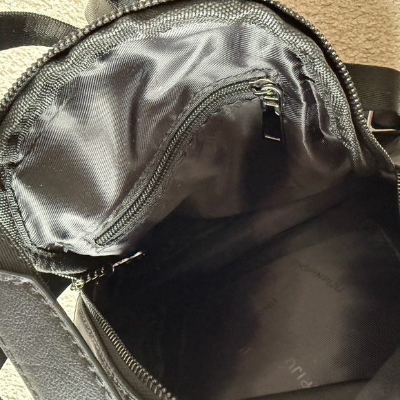 Quilted Black Logo Backpack Women\'s Bag Leather Fabric Bag Back Pack Purse Tote main image 12